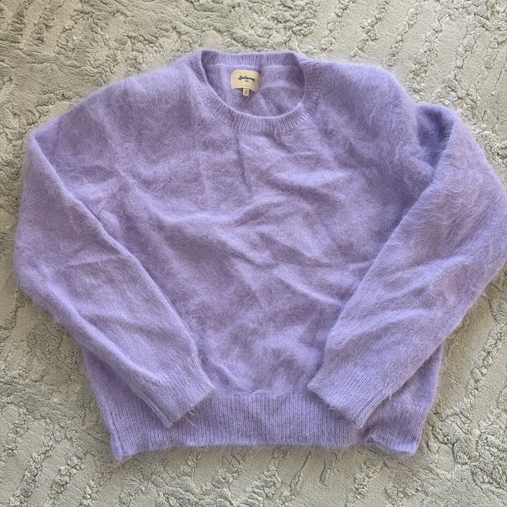 Bellerose angora purple sweater